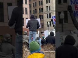 #50501 #protest  in #columbus #ohio  on Wednesday, February 5th, 2025 #shorts