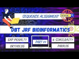 Sequence Alignment & Gap penalty| Sequence similarity & Homology| Bioinformatics| BET 2022| Part 04😍