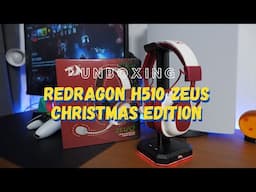 Unboxing: Red Dragon Zeus Budget Gaming Headset (Christmas Edition)