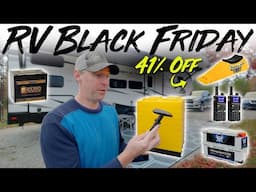 Black Friday RV Gear! Don't Miss These Deals!