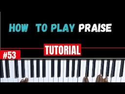 Jesus is the mighty God || Praise Piano Tutorial