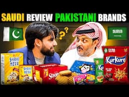 SAUDI REVIEWS PAKISTANI FAMOUS FOOD BRANDS & HE WAS......