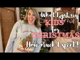 What I got my KIDS for CHRISTMAS and HOW MUCH I SPENT || $60 Christmas Budget