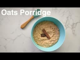 Easy breakfast recipes for 8+Month babies | Oats Porridge | White Pot