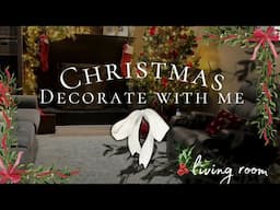 CHRISTMAS 2024 DECORATE WITH ME | TRADITIONAL CHRISTMAS DECOR IDEAS | CLASSICAL CHRISTMAS IDEAS