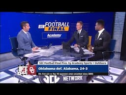 Sec Football Final Breaking Down how Oklahoma got the win over Alabama