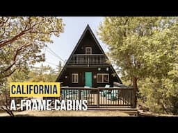 Top 10 Modern A-Frame Cabins in California