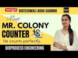 COLONY COUNTER || PHARMACEUTICAL MICROBIOLOGY  @BIOTECHWALI