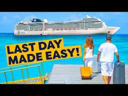 How to DISEMBARK from a Cruise Ship Like a Pro