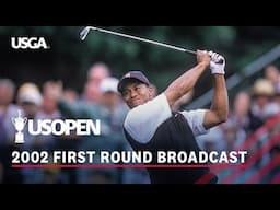 2002 U.S. Open (Round 1): Tiger Woods Fires an Opening Round 67 at Bethpage Black | Full Broadcast