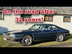 After Over 30 Years Abandoned is this Jaguar XJS V12 Finally Road Legal Again?