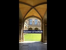 Summer at UniMelb