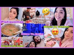 Dias Diferentes Platiquemos💞Vean Todo Lo Que Pasa Detrás De 🎥Cocinando Para Mi Familia