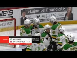 OHL on Roger's TV: Soo Greyhounds vs London Knights -Highlights + Interviews- January 26th, 2025