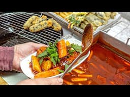 Gangnam office workers love tteokbokki food truck, Sundae [Korean street food]