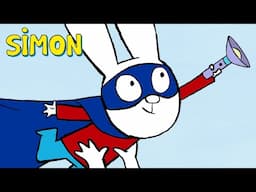 ⚡ Laser Rays and Bad Guys 🎭 | Simon | Full episodes Compilation 1hr S1 | Cartoons for Kids