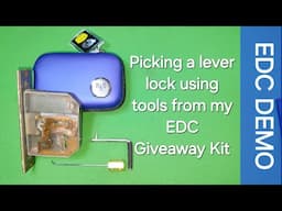 (399) Locksport EDC Covert Kit Demo video