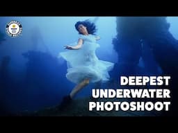 Deepest EVER underwater photoshoot! | Guinness World Records