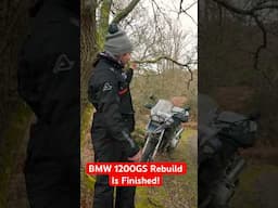 Rebuilt BMW 1200GS Is Finished!