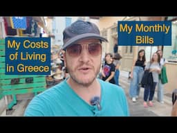 🇬🇷 MY Bills and Cost of Living in Greece. Owning a Home and Living Retired in Greece