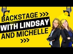 2351 - Backstage with Lindsay and Michelle