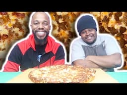 "BIG JOE" PIZZA HUT'S VERSION VIRAL DOMINOS PIZZA | PIT HAS A STORY TO TELL MUKBANG 먹방 EATING SHOW