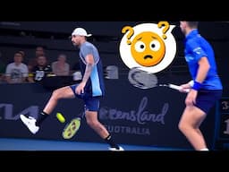 CRAZY doubles: Djokovic + Kyrgios! (tennis strategy lesson)