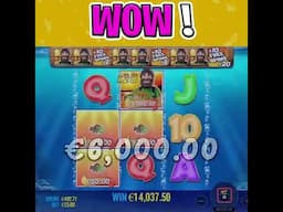 BIG BASS BONANZA 3 REELER SLOT 🤑 €25 BET 🔥 WOW #shorts