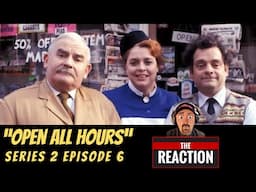 American Reacts to Open All Hours - s02e06 - Shedding At The Wedding