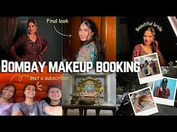 Indore to MUMBAI MAKEUP 💄 BOOKING | Meeting my Subscriber iin Bombay || Anshika Soni