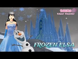 FROZEN ELSA 😍 | LET IT GO | VERSION SAKURA SCHOOL SIMULATOR