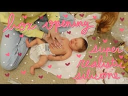 AMAZING Silicone Baby Box Opening! Super Realistic Full Body Silicone Doll | Kelli Maple