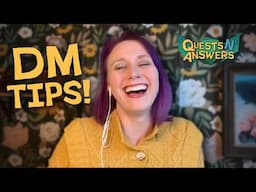 How To Be a Better Dungeon Master (w/ Amy Vorpahl) | Quests N’ Answers