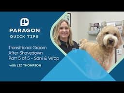 Quick Tips: Transitional Groom After Shavedown Part 5 of 5 - Sani & Wrap with Liz Thompson