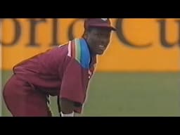 World Cup 1992. Brilliant Brian!! A sign of things to come. Brian Lara batting cameo against India.