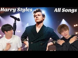 Koreans React To Harry Styles all songs for the first time