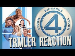 LOS 4 FANTÁSTICOS - TRAILER REACCIÓN - REACTION - Fantastic 4 - Marvel - CRÍTICA - OPINIÓN