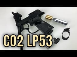 A CO2 converted Walther LP53 air pistol a vintage classic  upgrade! James Bond's prop gun