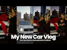 I BOUGHT MY DREAM CAR | AMG G63 | VLOGMAS | Car Shopping, Tour + Delivery