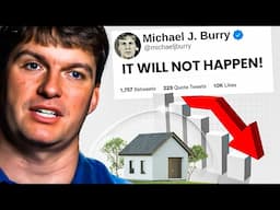 "The Housing Market Bubble WON'T POP..." Michael Burry On Housing Market Crash