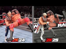 WWE 2K25 Vs. WWE 2K24 - Finishers Comparison! (Which is Better?)