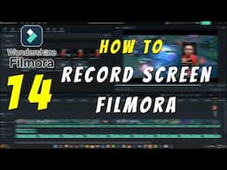 How to Start Filmora 14 Screen Recorder Tutorial For Beginners