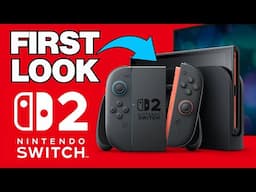 Nintendo Switch 2 REVEALED! FIRST LOOK! COMING 2025!