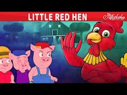 Little Red Hen 🐔❤️ Bedtime Stories for Kids in English | Fairy Tales