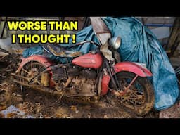 Can We Save This Abandoned Flathead Motorcycle?