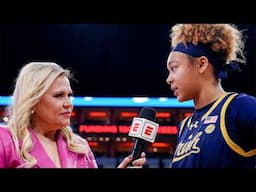 Hannah Hidalgo & Holly Rowe Postgame Reaction | Louisville (2.2.25) | Notre Dame Women's Basketball