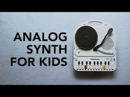 Panasonic Do-Re-Mi: an analog synth for kids with a record player built in!