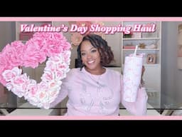 Pink Valentine’s Day Shopping Haul | HomeGoods, Marshalls, Hobby Lobby, Target