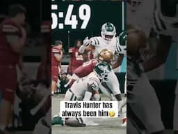 Travis hunter has always been him🤣🔥 #football #travishunter #heisman #heismantrophy