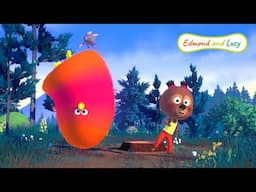 Green Light, Red Light | Edmond and Lucy | Clip | Animation for Kids